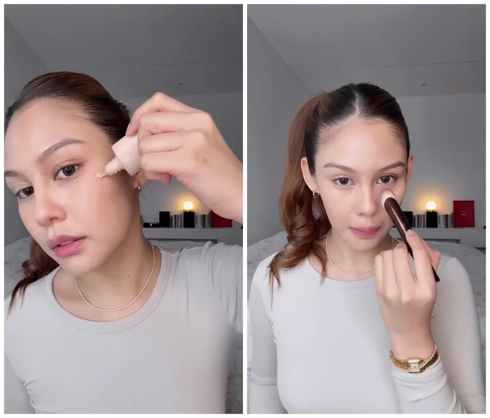 trik daily makeup ala Vanesha Prescilla © Instagram