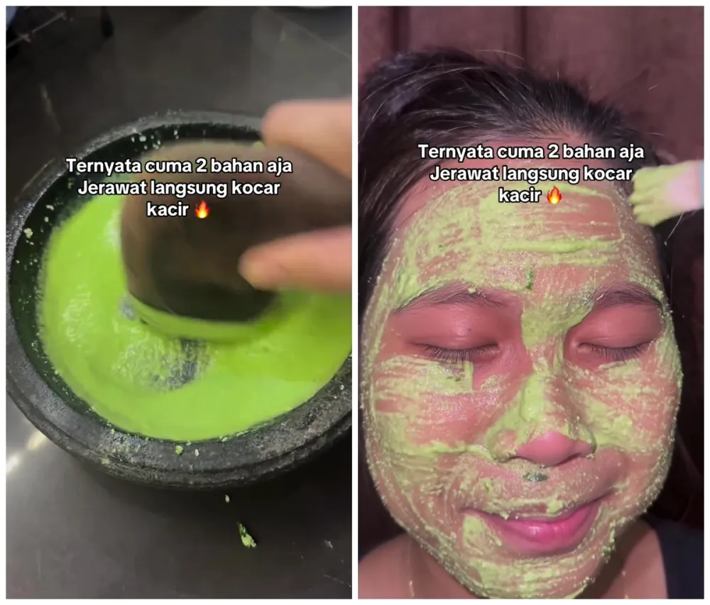 wanita ini bagikan cara bikin masker alami © Instagram wanita ini bagikan cara bikin masker alami © Instagram