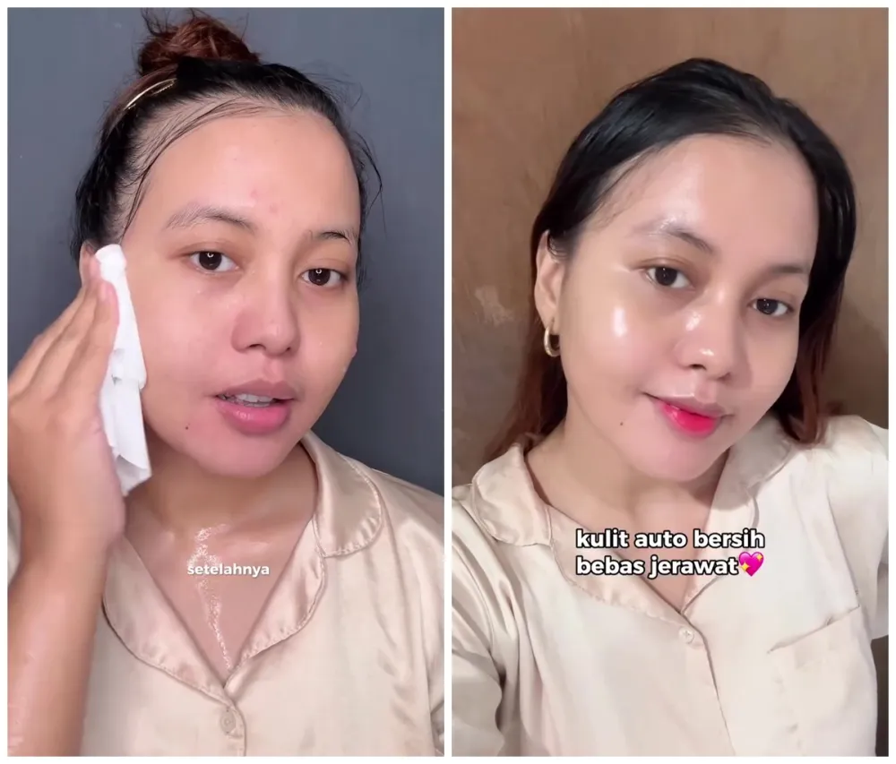 trik hapus makeup waterproof © Instagram