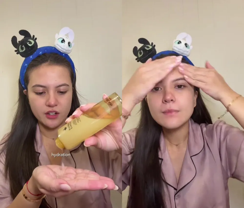 skincare routine Marsha Aruan © TikTok