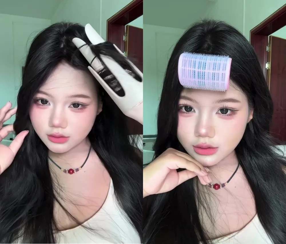 Cewek berwajah bulat ini auto jadi tirus © Instagram Cewek berwajah bulat ini auto jadi tirus © Instagram