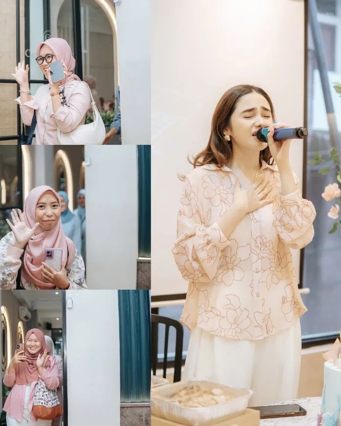 fresh dengan oranye look © Instagram