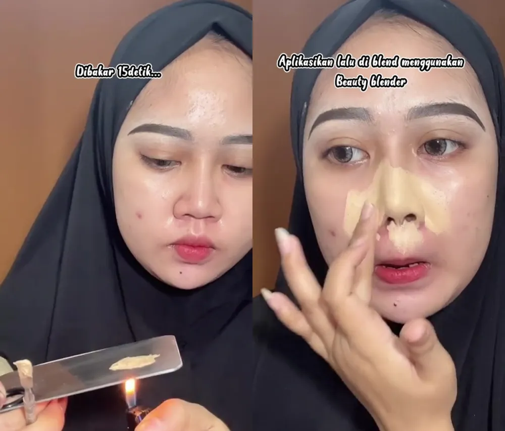 trik makeup awet © TikTok