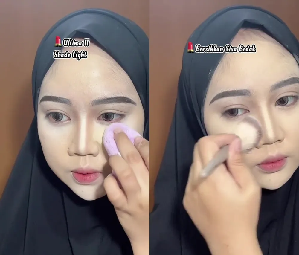 trik makeup awet © TikTok