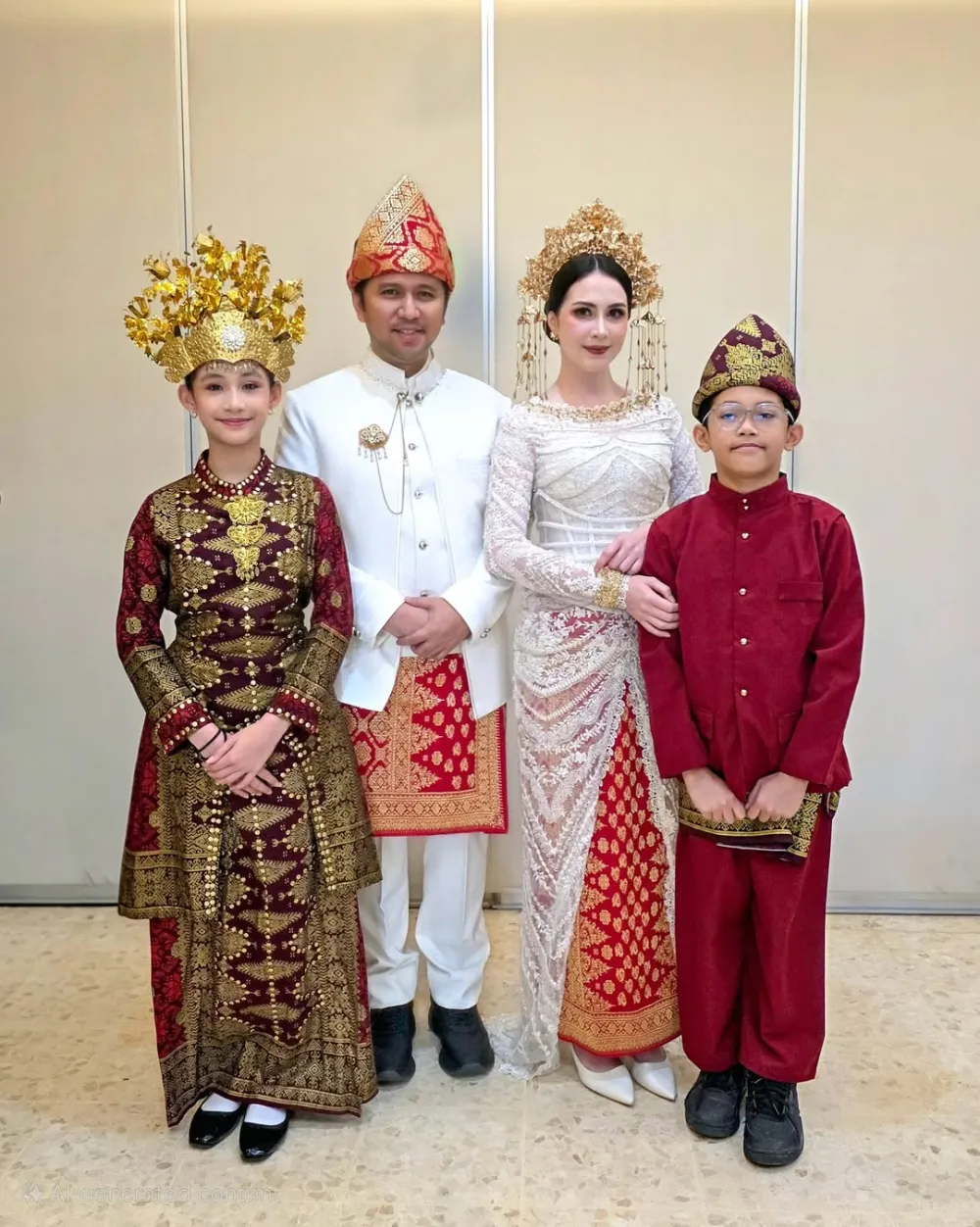 makeup Arumi Bachsin saat upacara © 2025 brilio.net