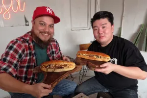 Jalan Makan Gatsby Senusa, nyobain sandwich Afrika panjangnya 35 cm