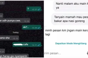 11 Chat lucu orang kepedean level dewa ini endingnya bikin lemas, ngenes abis